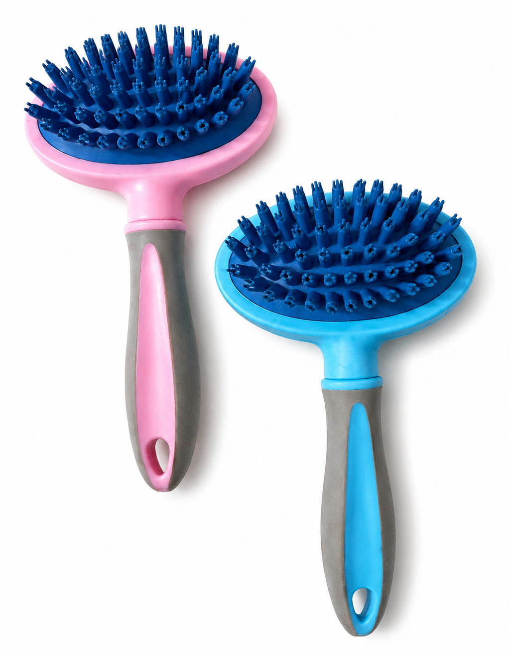 Dog Grooming Brush with Soft Massage Tips
