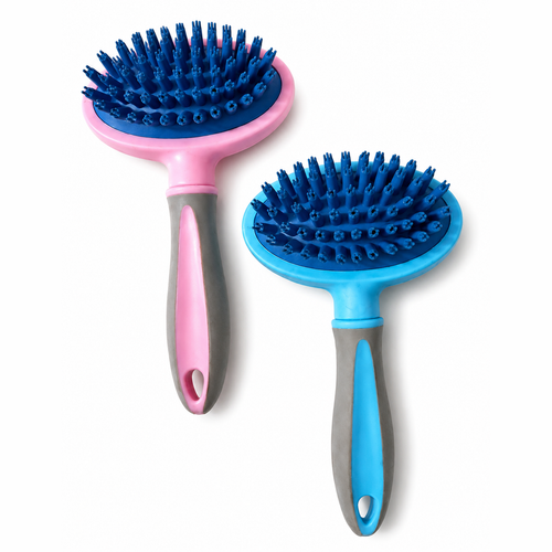 Dog Grooming Brush with Soft Massage Tips