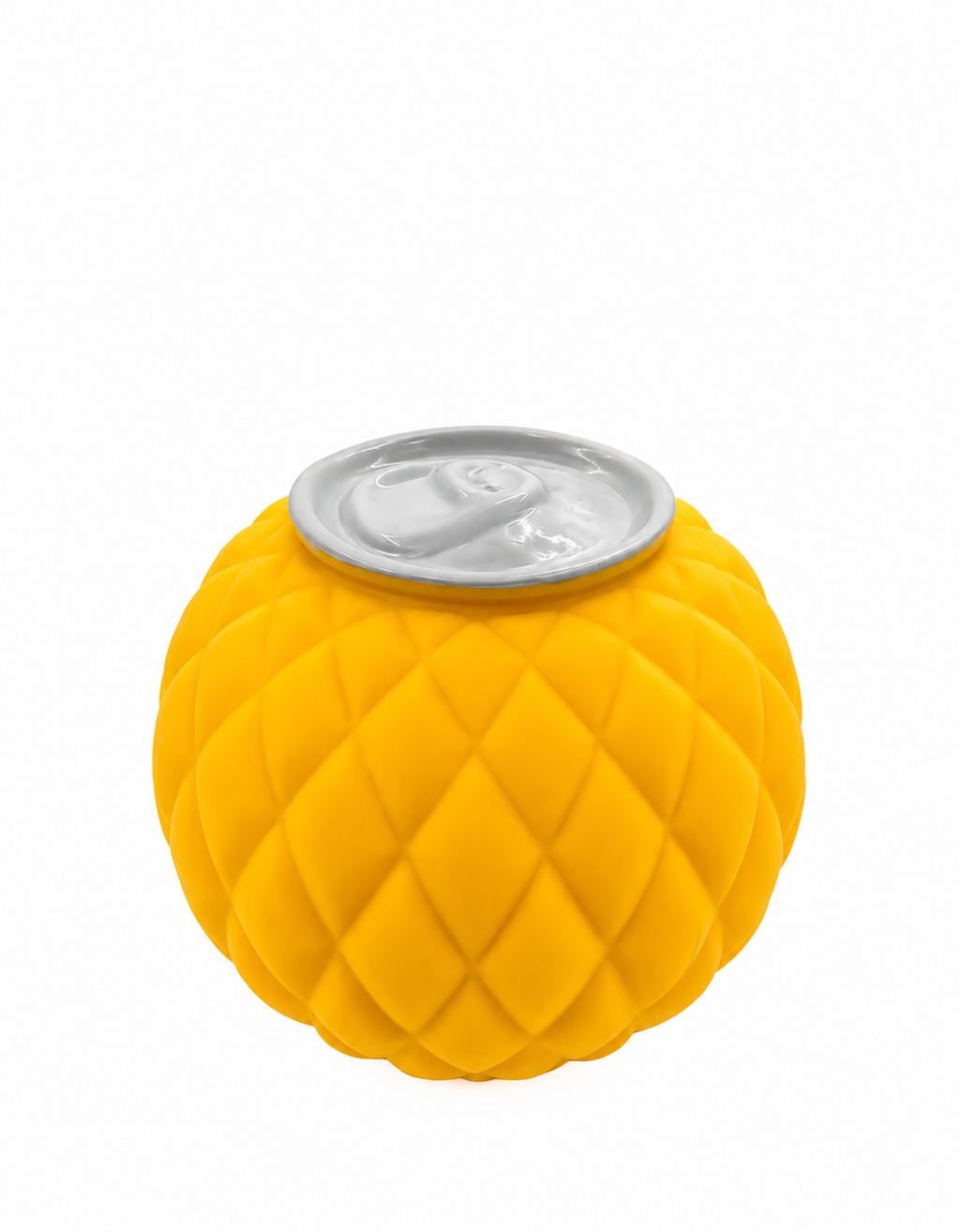 EE Toys Natural Latex Rubber Squeaky Pineapple Design Dog Toy