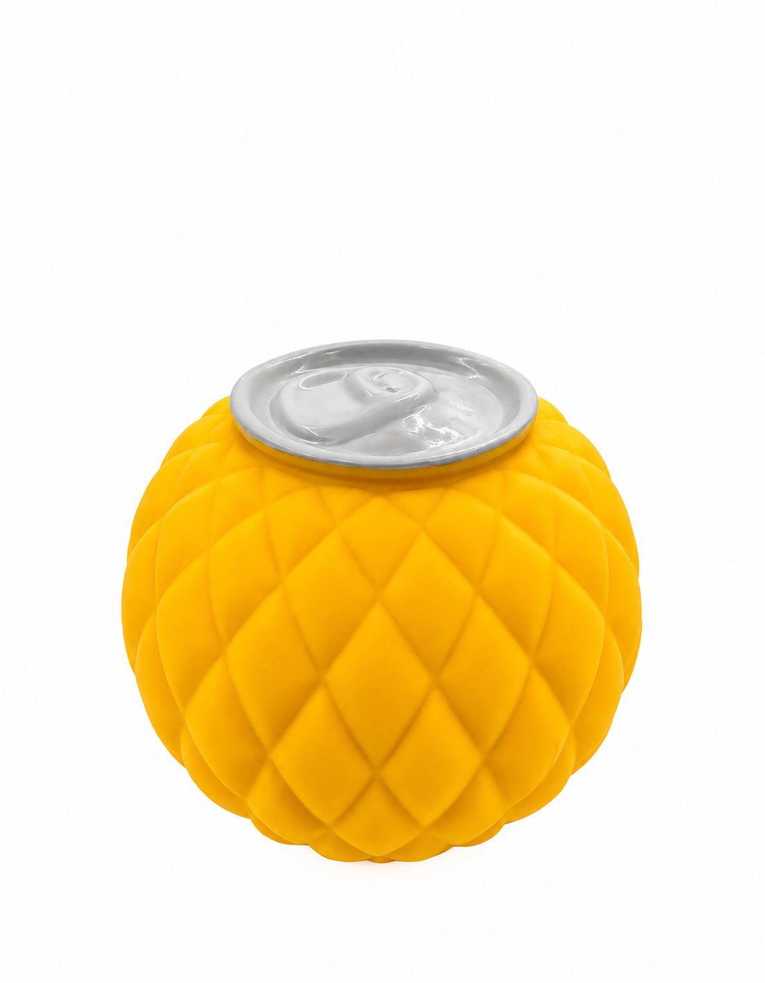 EE Toys Natural Latex Rubber Squeaky Pineapple Design Dog Toy