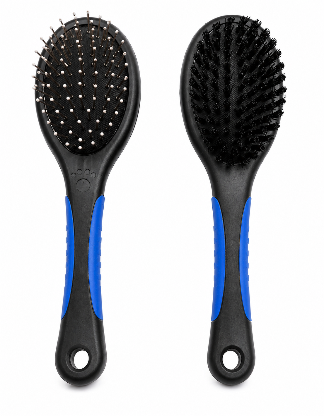 Double-Sided Dog Grooming Brush with Pin & Bristle (Large Size)