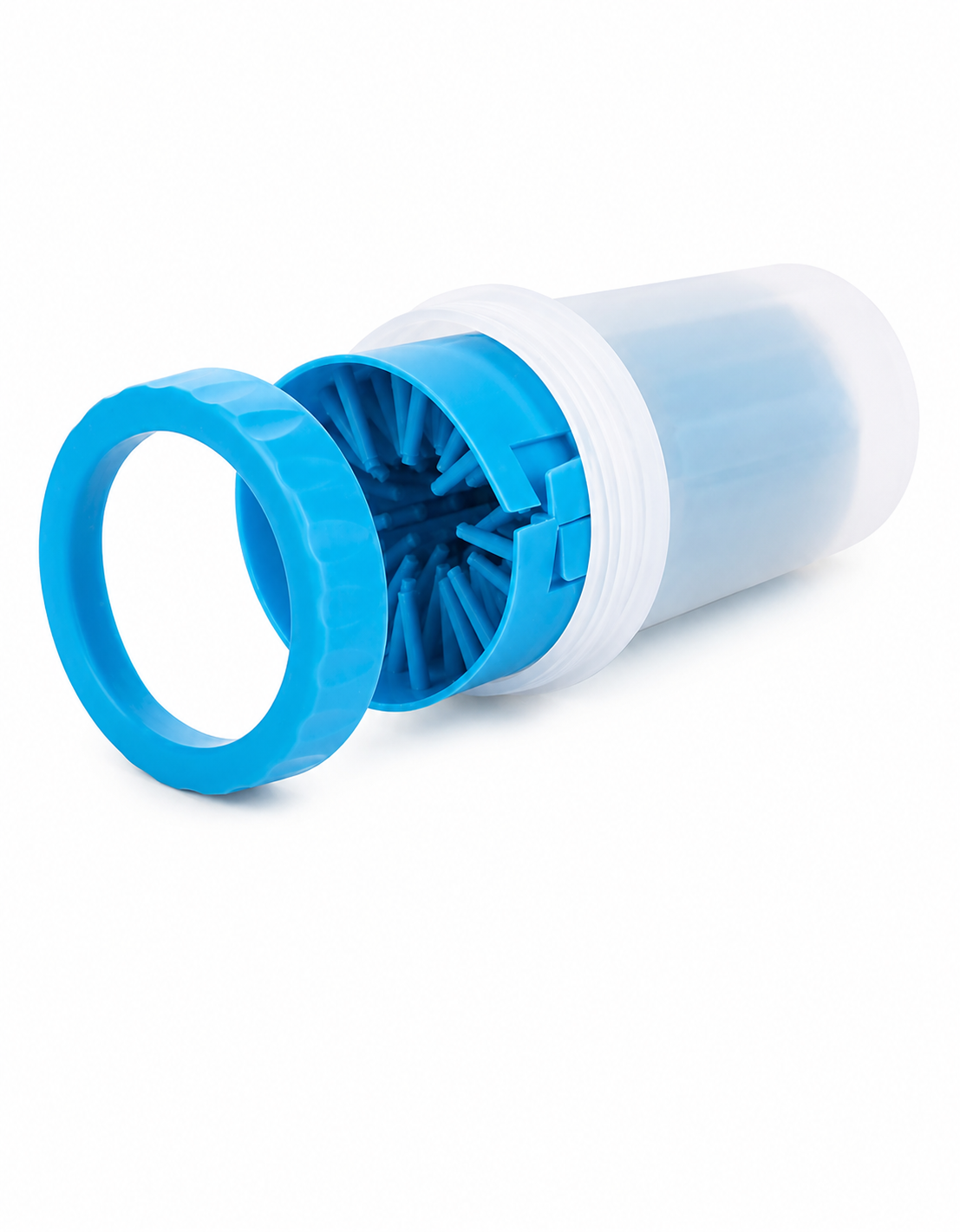 Dog Paw Cleaner Cup with Soft Silicone Brush